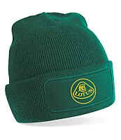 LOTUS BEANIE HAT - GREEN