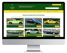 CLASSIC TEAM LOTUS PARTS STORE IS NOW LIVE ONLINE